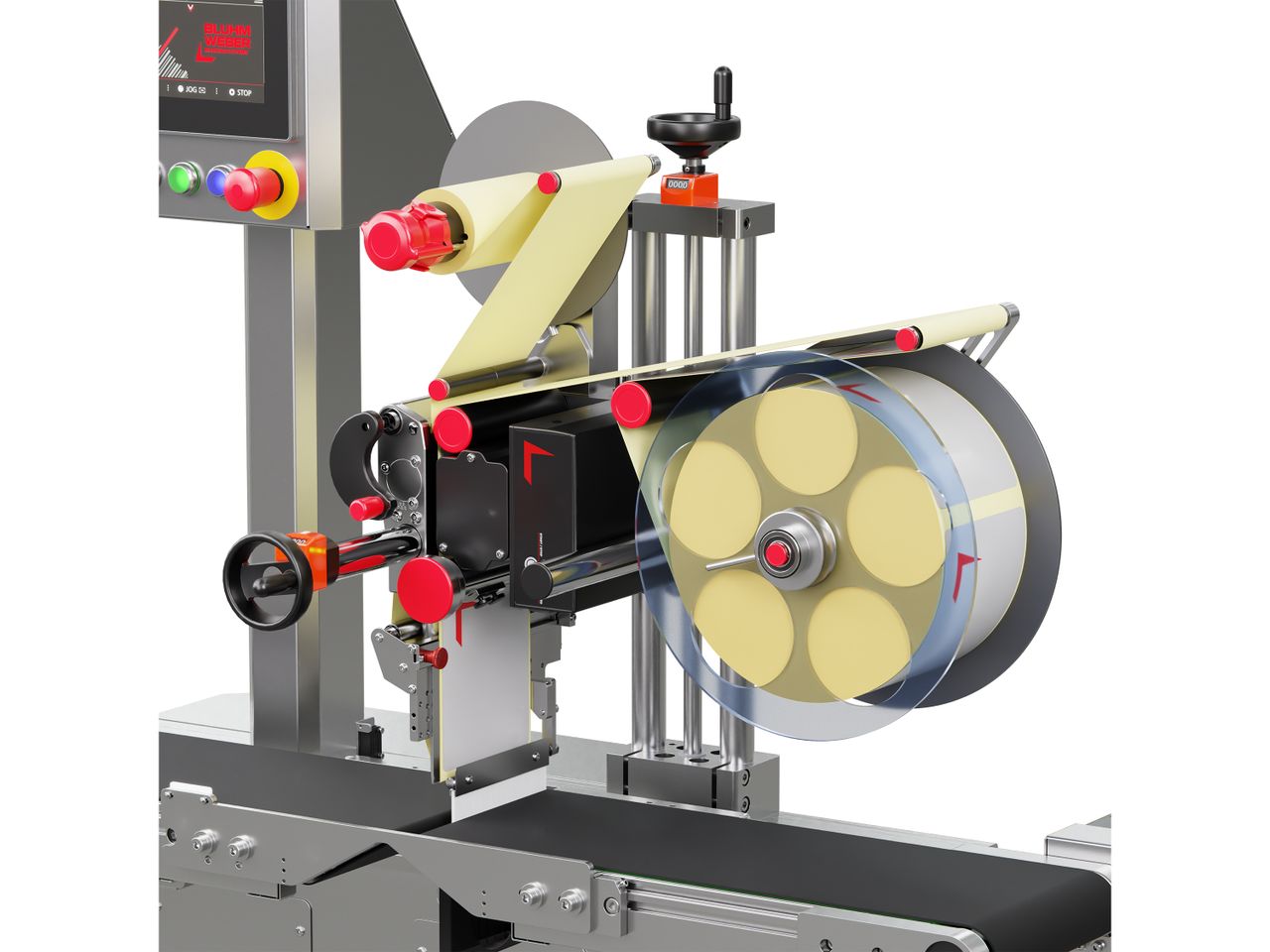 Geset 218 print & apply etiketteringsmaskin