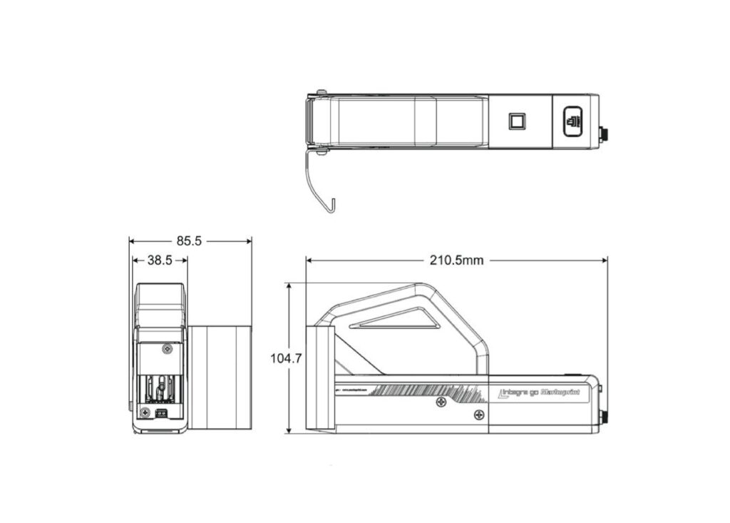 Industriell bläckstråleskrivare - Patronsystem - Markoprint Integra Go