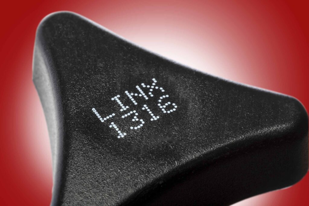 plastprofil märkning bläck CIJ plastyta