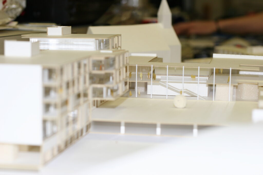 Modell 3D tillverkad av Trotec Laserskärare