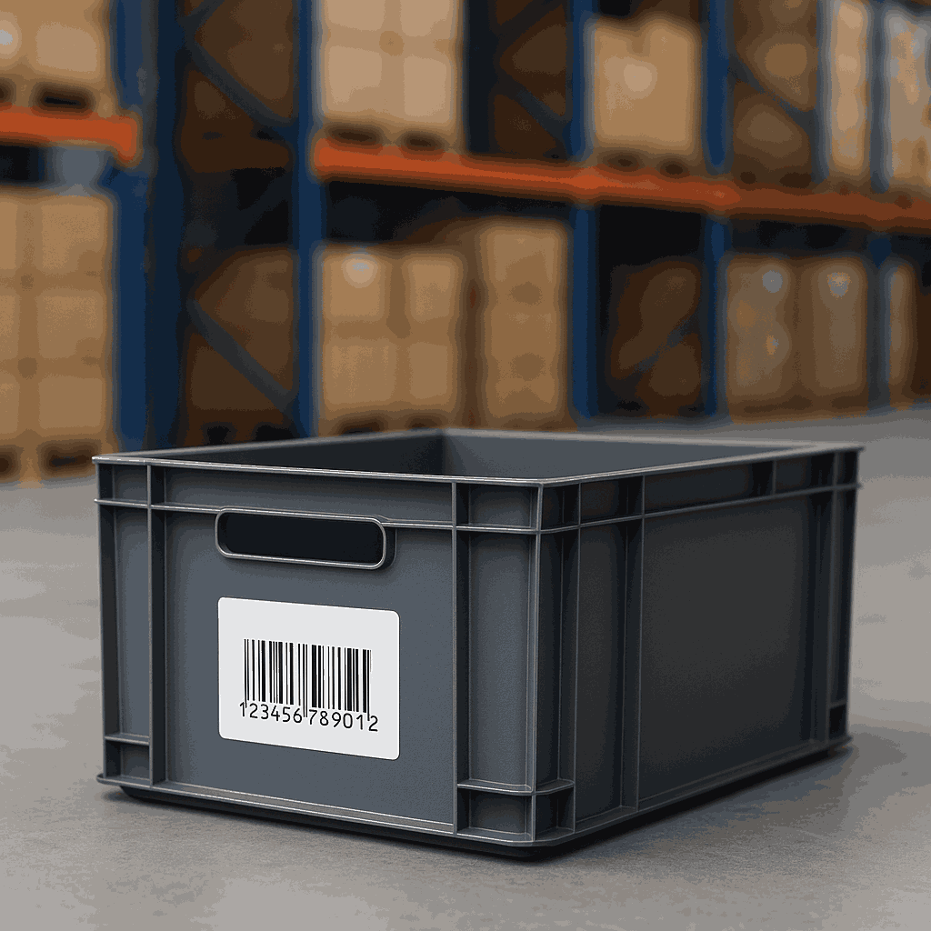 produktmärkning etikett plastback