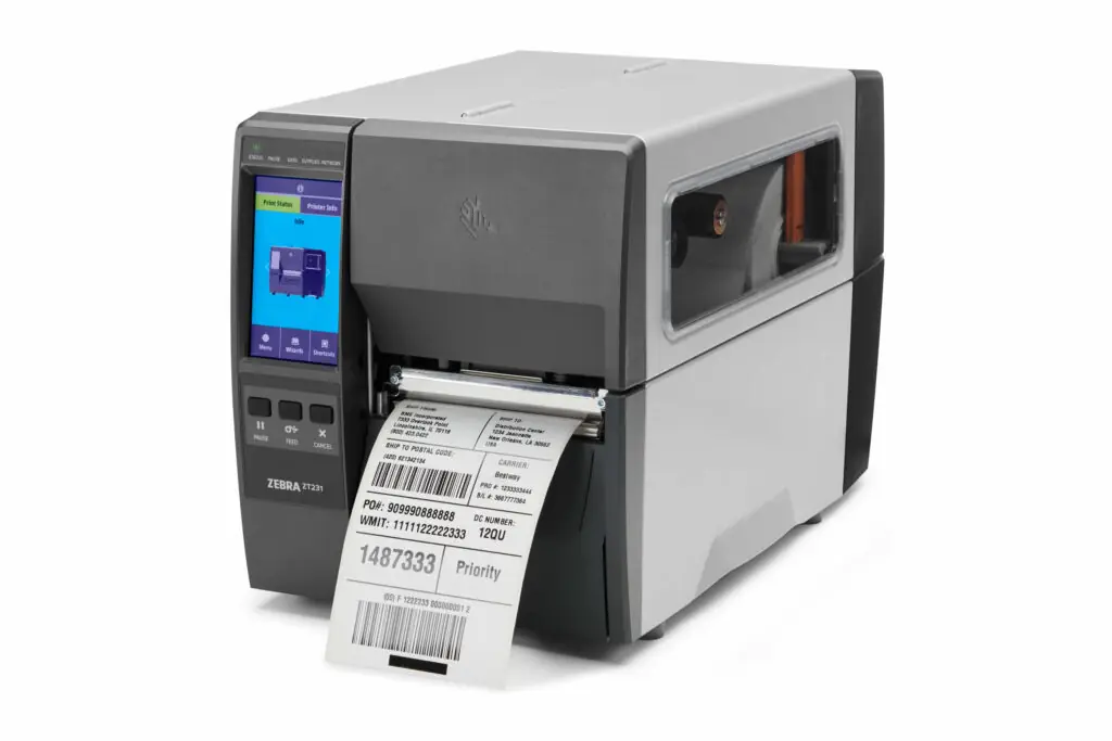 Industriell etikettskrivare Zebra ZT200